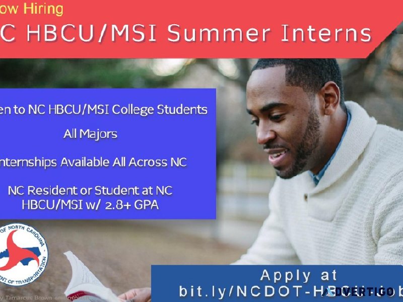 IT Summer Internship - Exclusively for HBCUMSI students