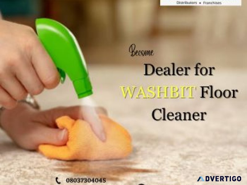 Become dealer for washbit floor cleaner