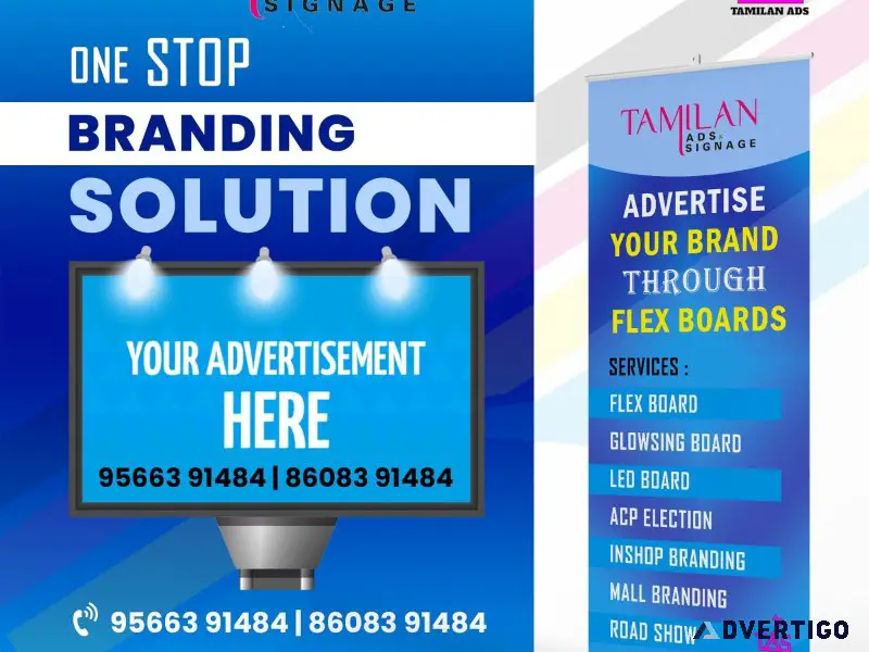Tamilan ads & signage
