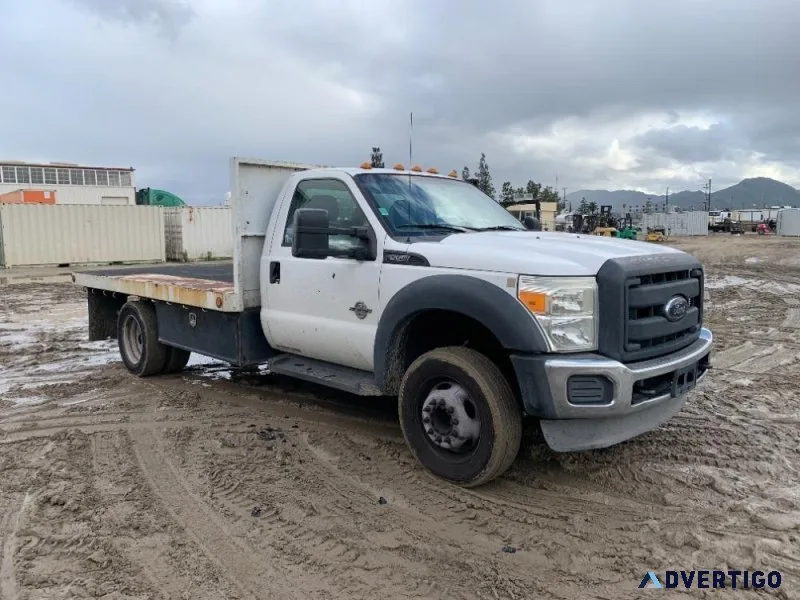 2013 FORD F550 FLATBED TRUCK 87501241