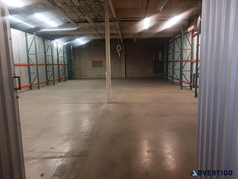 Espacio de almac&eacuten disponible- Fresno California