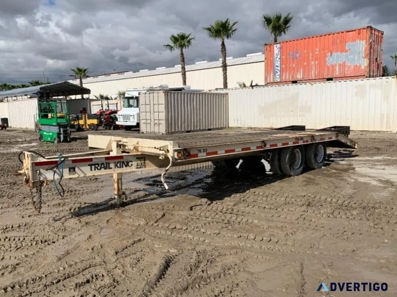 2002 TRAIL KING TK20-2400 EQUIPMENT TRAILER 56209241