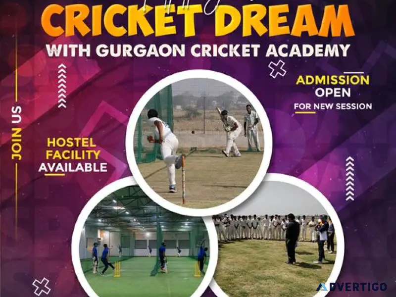 Cricket academy admission - best academy delhi ncr