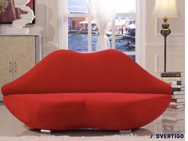 Buy a valentine lips 3-seater sofa upto 50% off