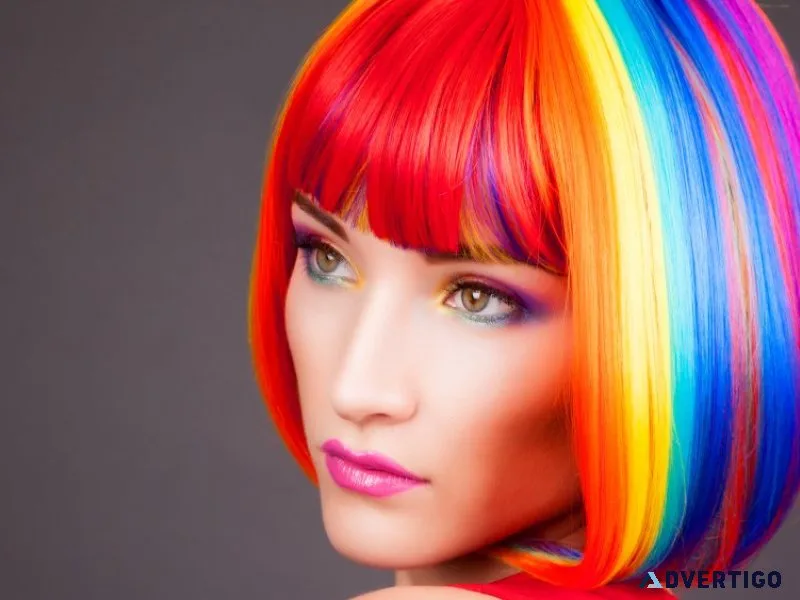 Transform your look with vibrant and stylish colorful wigs