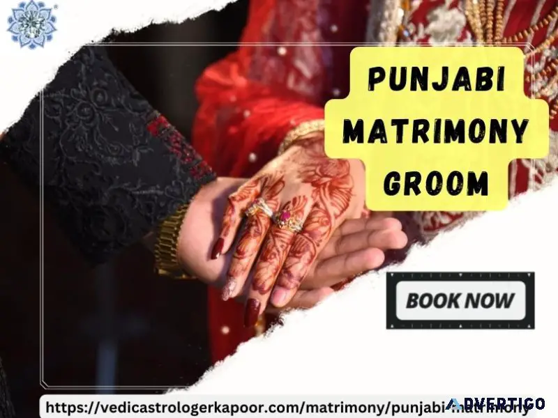 Book best punjabi matrimony groom