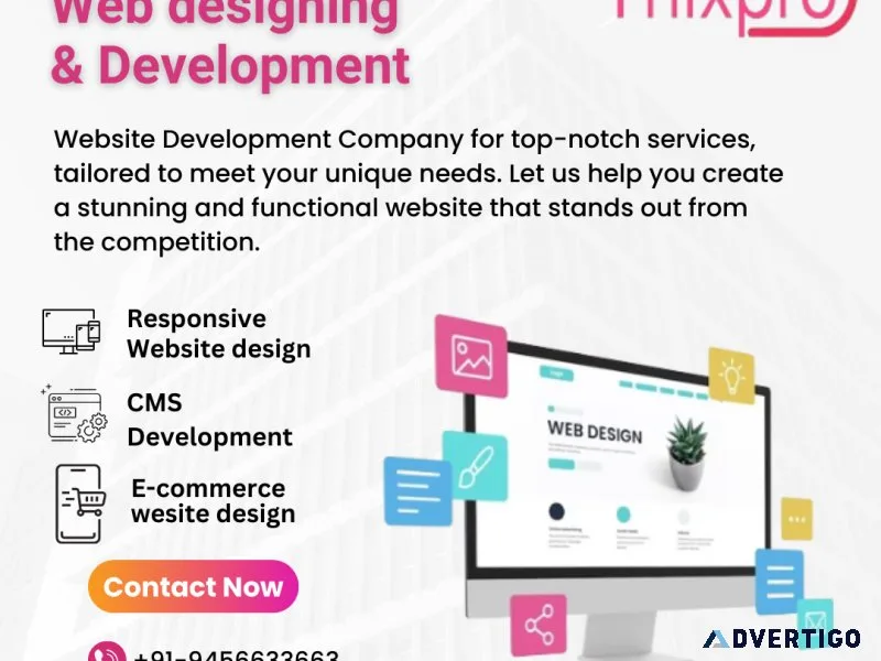 Custom website design company in noida