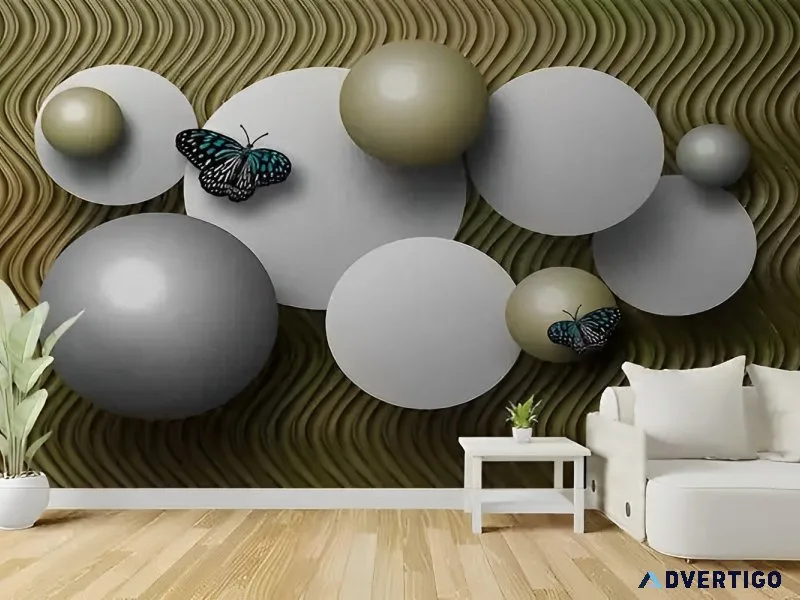 Enhance your walls: with 3d wallpaper- sng royal