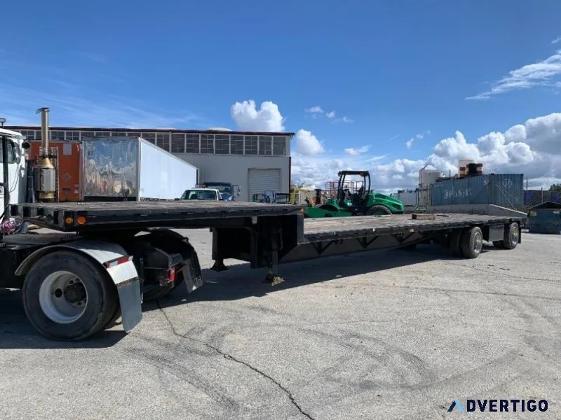 1991 FONTAINE DFT-5-8048WSAW STEP DECK TRAILER 56202241