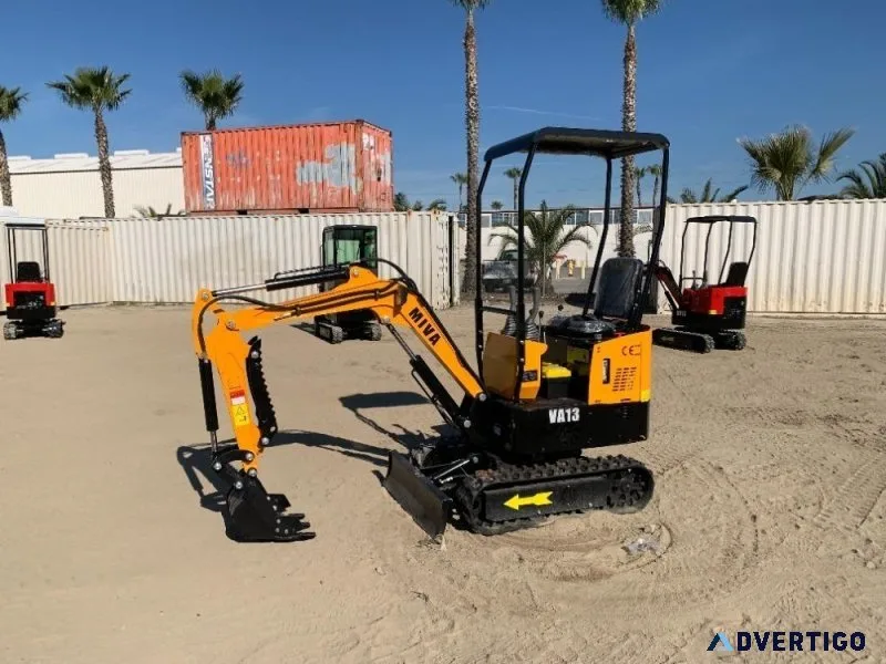UNUSED 2024 MIVA VA13 MINI HYDRAULIC EXCAVATOR 48210241