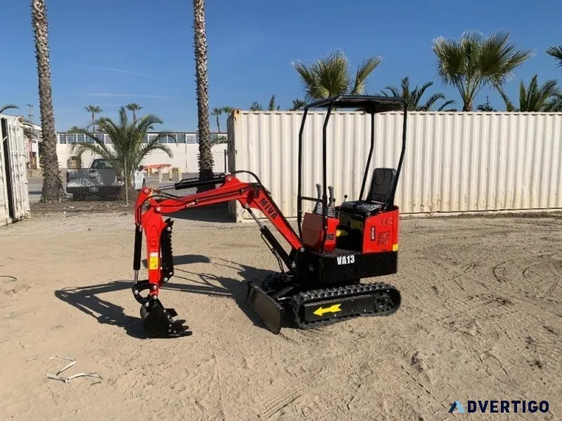 UNUSED 2024 MIVA VA13 MINI HYDRAULIC EXCAVATOR 48209241