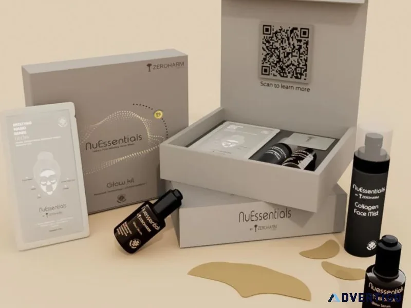 Nanofiber melting collagen mask nuessentials zeroharm