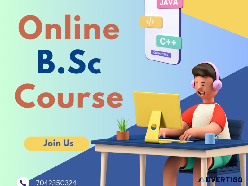 Can i pursue an online bsc course while working full-time?