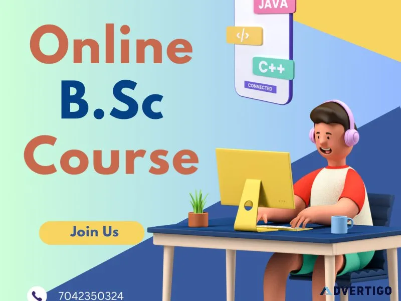 Can i pursue an online bsc course while working full-time?