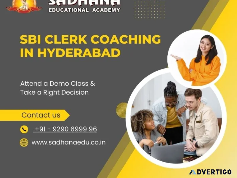 Sbi clerk coaching in hyderabad