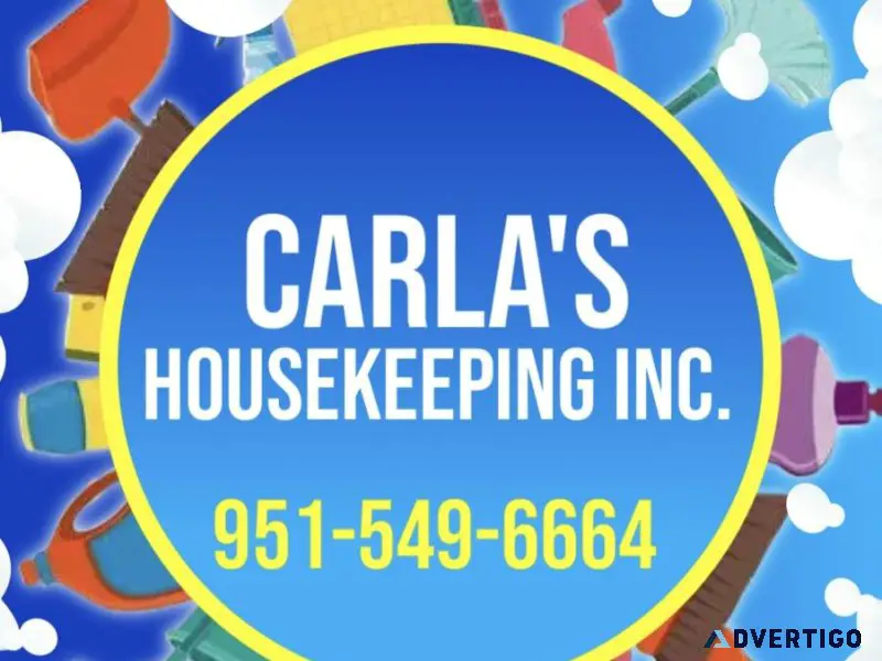 Carla&rsquos Housekeeping Inc 951-549-6664