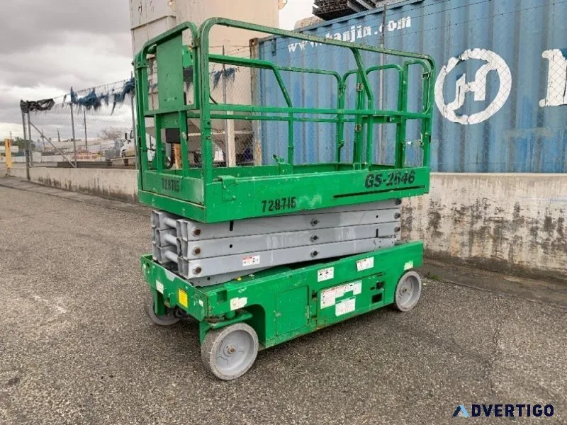 2015 GENIE GS2646 SCISSORLIFT 1450101241