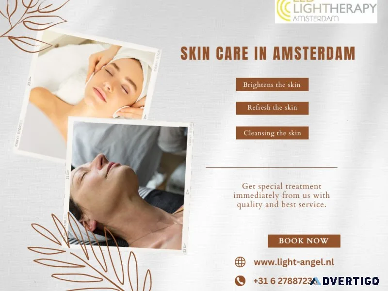 Skin care in amsterdam | led light therapy