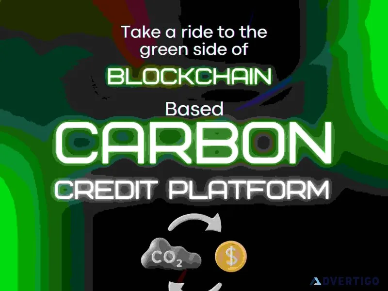 Blockchain carbon credit platform development