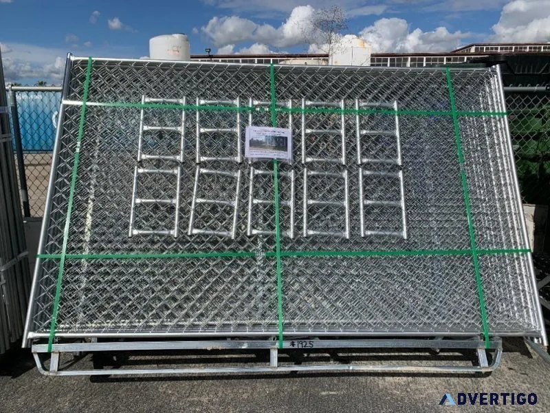UNUSED 6 X10  PORTABLE CONSTRUCTION FENCING
