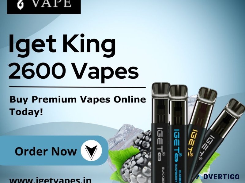 Buy iget king 2600 vapes online