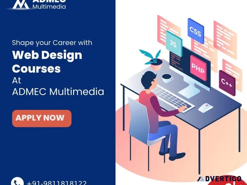 Top-notch courses at web design institute in delhi