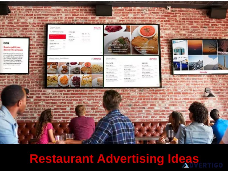 Advertising in restaurants