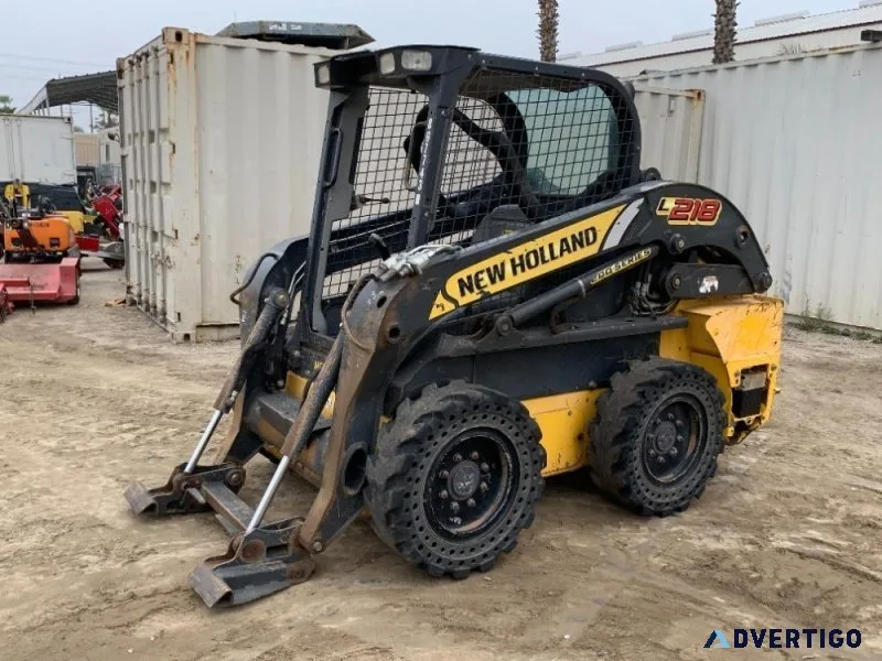 2017 NEW HOLLAND L218 SKIDSTEER LOADER 403136241A