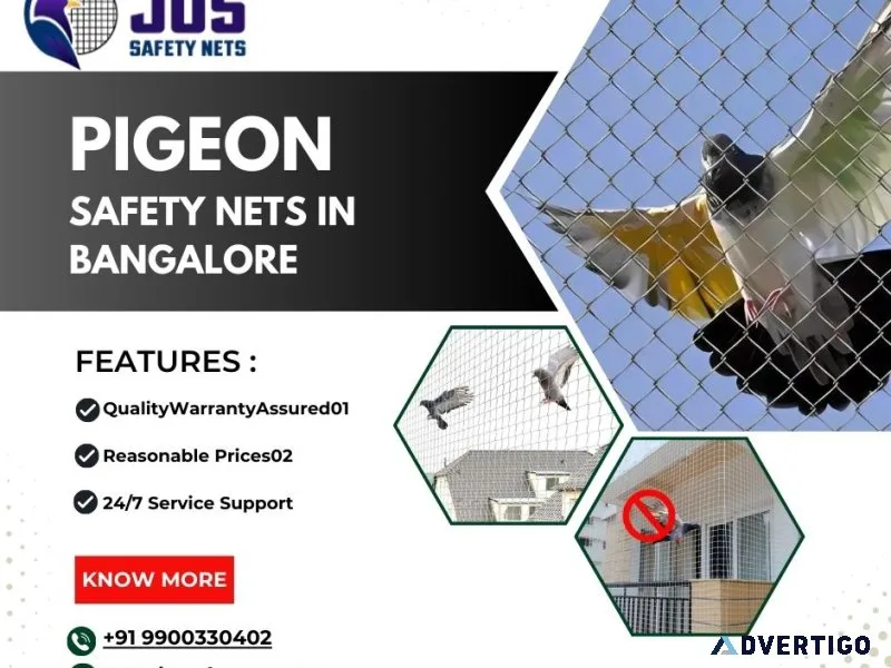 Pigeon safety nets in bangalore