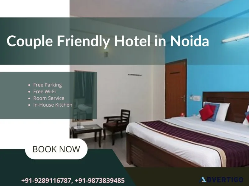 Couple-friendly hotel in noida