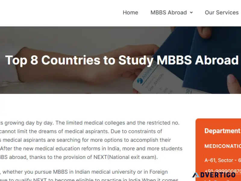 Mbbs abroad for indian students