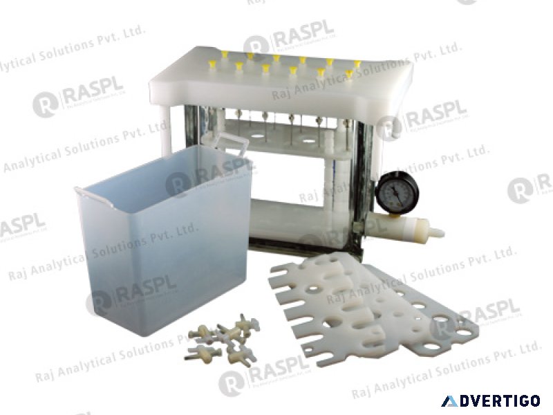 Top stainless steel filtration assembly for lab filtration