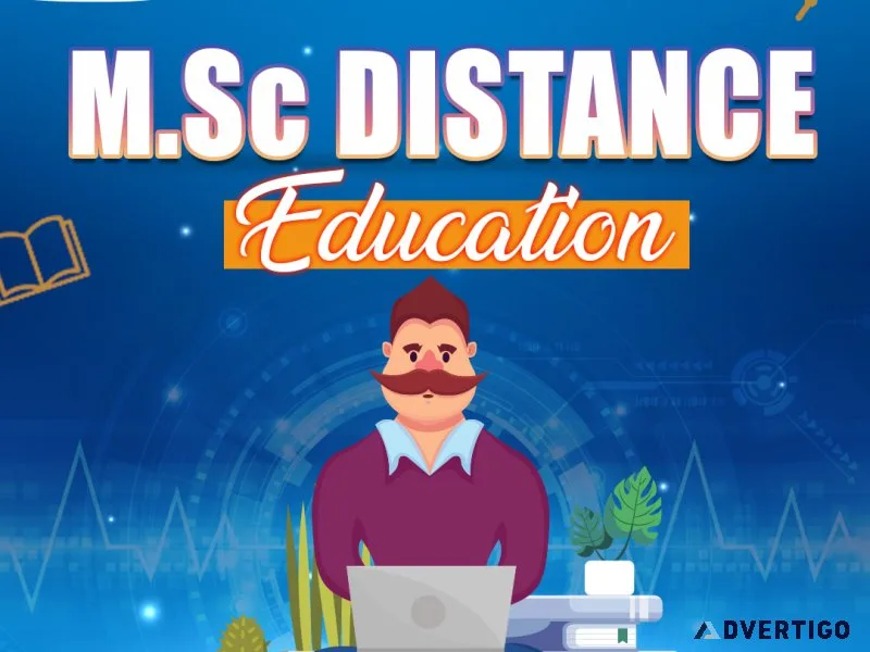 What are the advantages of msc distance education?