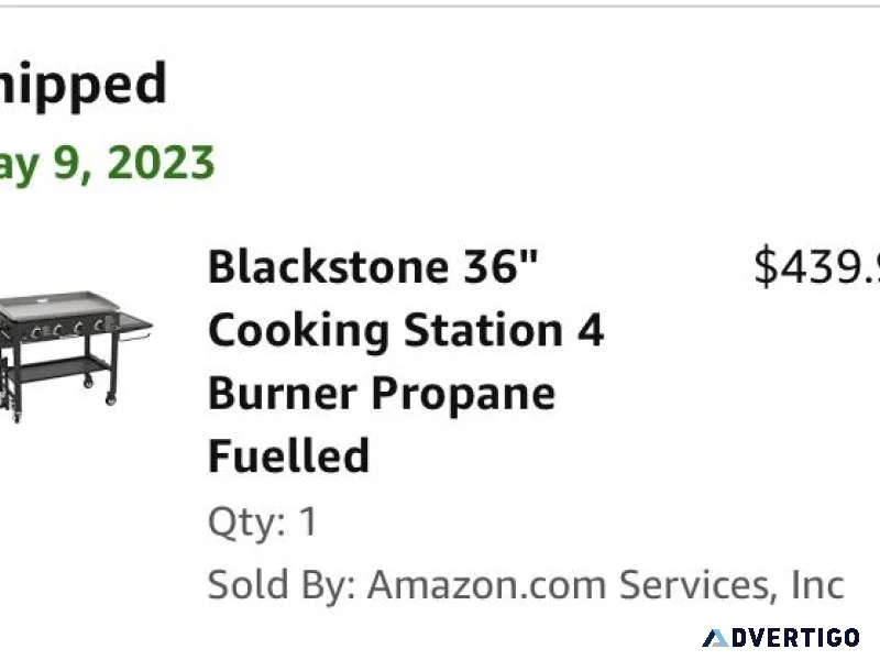 36 inch blackstone grill for sale