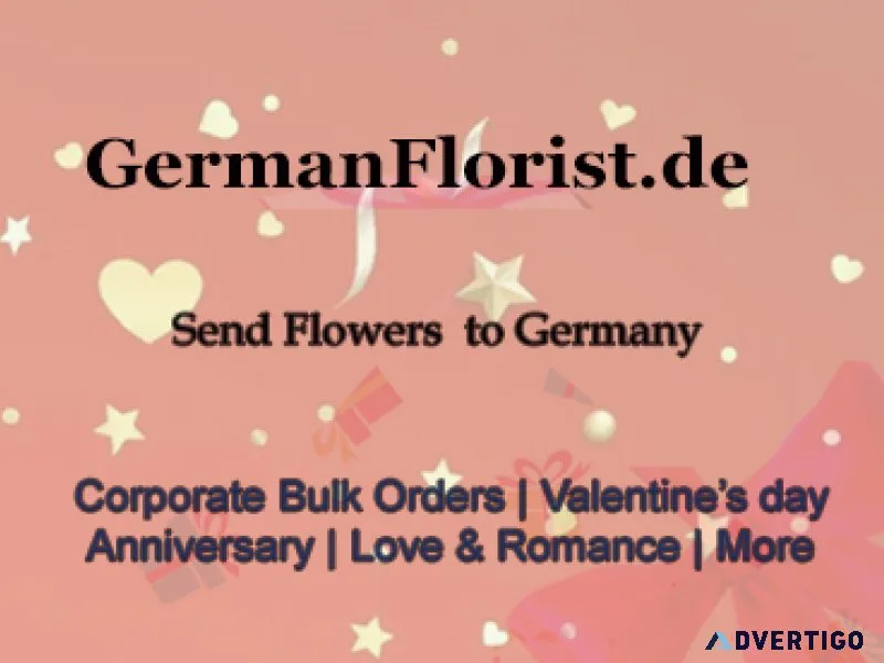 Flowers to germany