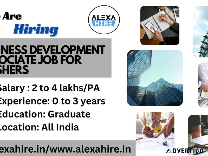 Business development associate job
