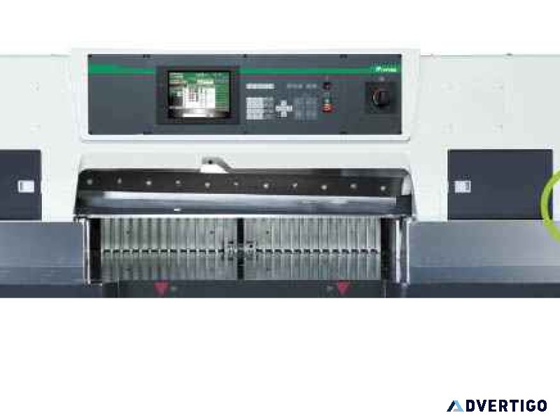 Monotech s sc series programmable paper cutter
