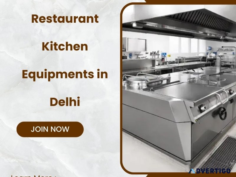 Restaurant kitchen equipments in delhi