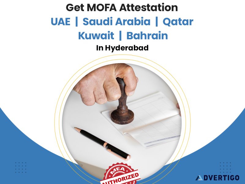 Get mea attestation services in hyderabad