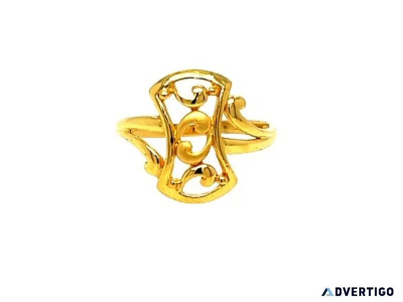 Ladies plain rings