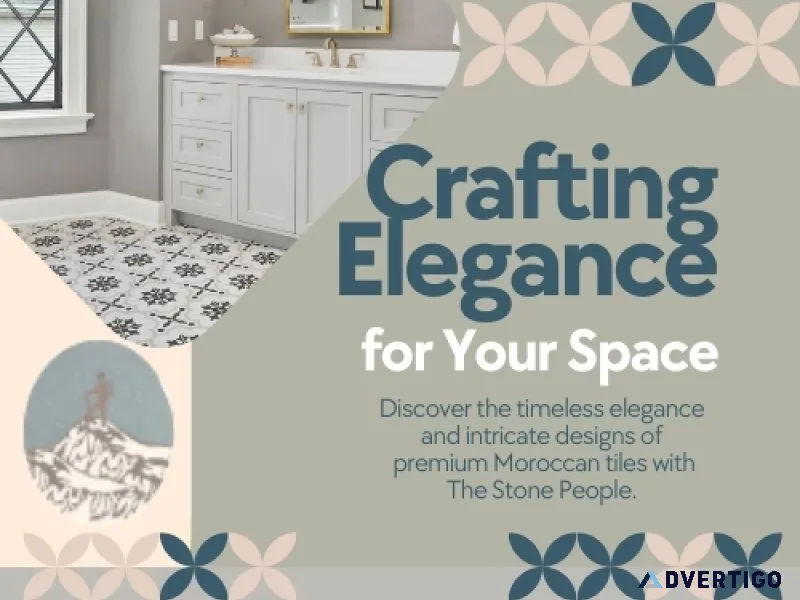 The stone people - premium moroccan tiles for timeless elegance