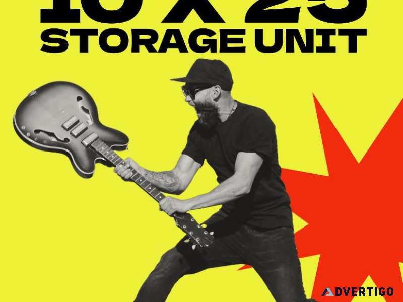 10x25 Storage Unit Available At U-STOR SELF STORAGE