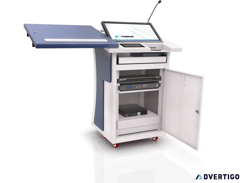 Digital podium for modern presentations