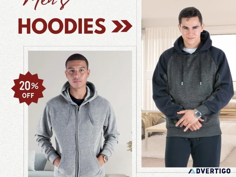 Spring into Style New Men s Hoodies Just In
