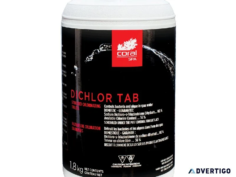 Coral Spa Dichlor Tab 1.8kg