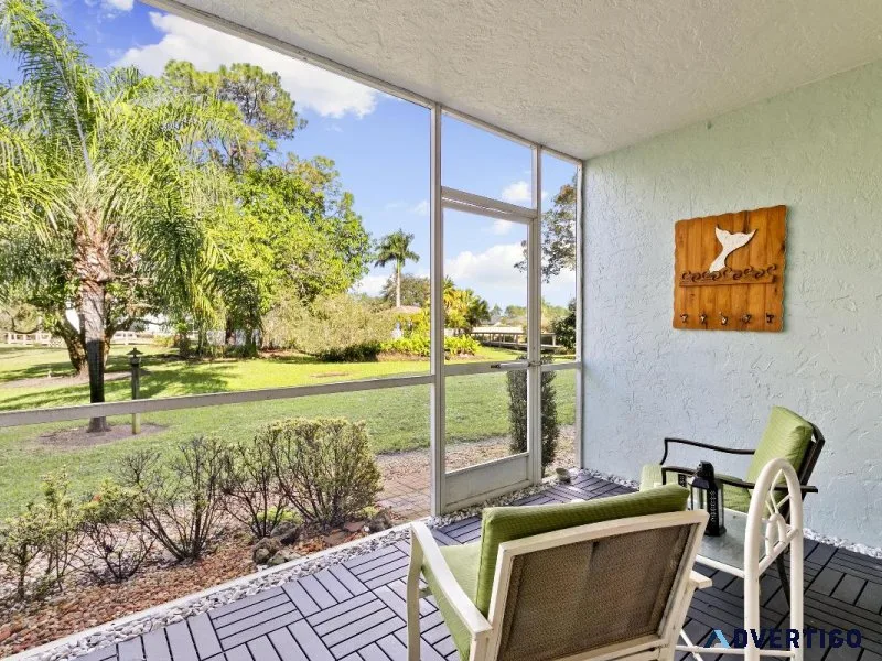 Serene First-Floor End Unit Condo with Abundant Space