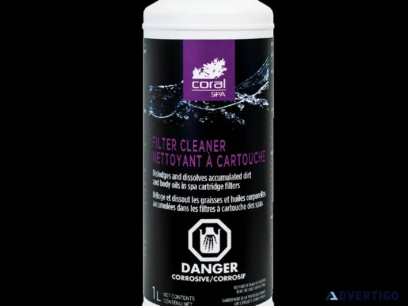 Coral Spa Filter Cleaner 1L