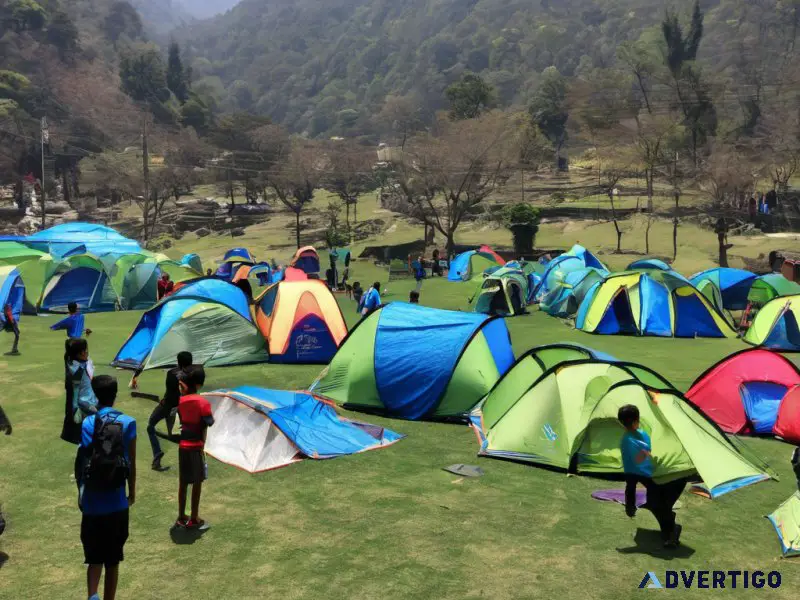 Adventure camp in dharamshala