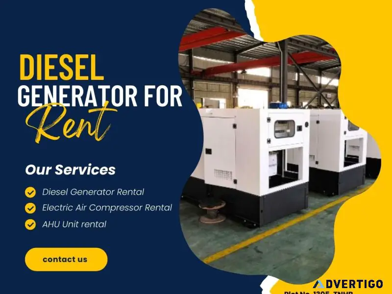 Diesel generator rental in perungalathur
