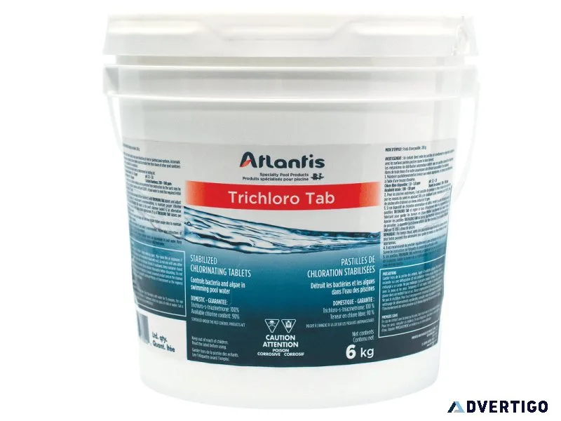 Atlantis Stabilized Chlorinating Tablets 200G6KG